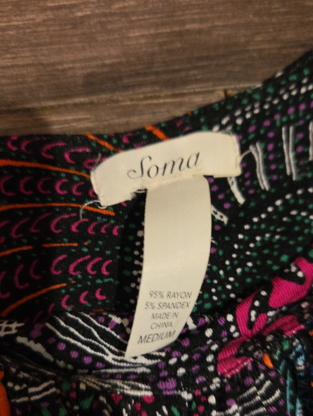 ❤️ NWOT! SOMA JERSEY MAXI DRESS WITH POCKETS, MEDIUM - Picture 6 of 8